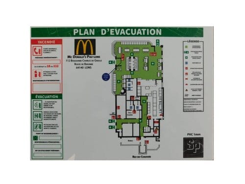 signalétique en PVC