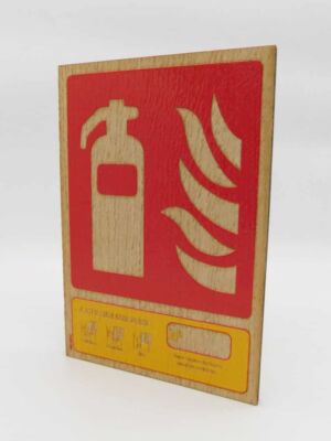 Panneau Classe de feux AB - 100 x 150 mm
