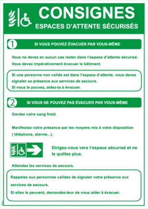 Consigne EAS - format A4