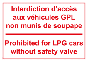 Consigne GPL - Format A4