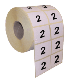 Numérotation 2 - Rouleau