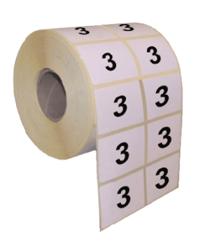 Numérotation 3 - Rouleau