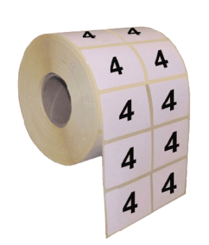 Numérotation 4 - Rouleau