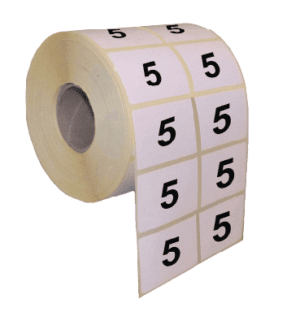 Numérotation 5 - Rouleau