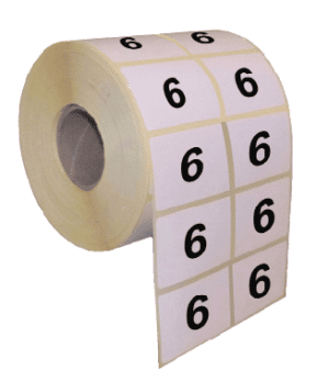 Numérotation 6 - Rouleau