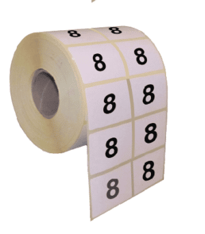 Numérotation 8 - Rouleau