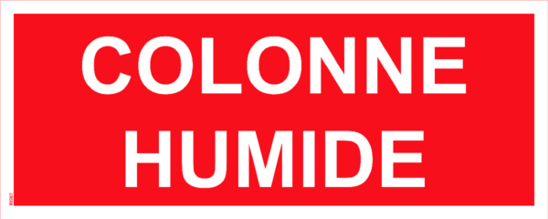 Panneau Colonne Humide - 200 x 80 mm
