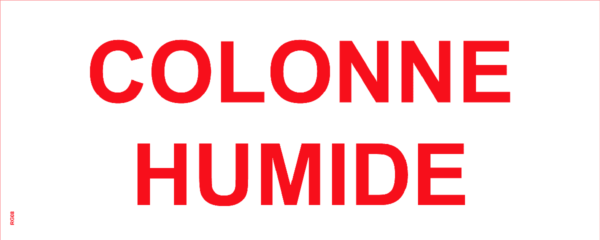 Panneau Colonne Humide - 200 x 80 mm