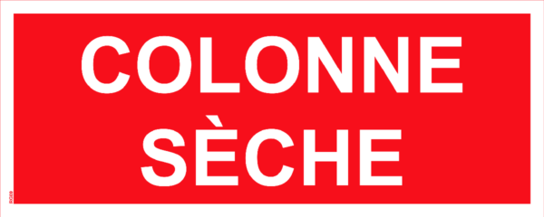 Panneau Colonne Sèche - 200 x 80 mm