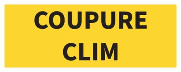 Panneau Coupure Clim - 200 x 80 mm