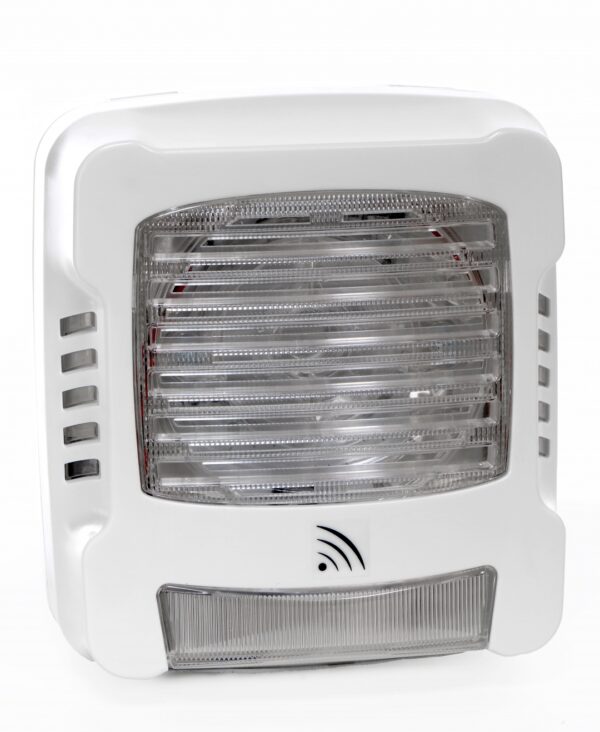 Avertisseur sonore et flash lumineux radio répétiteur
