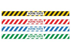 Bande au sol anti-dérapante personnalisée