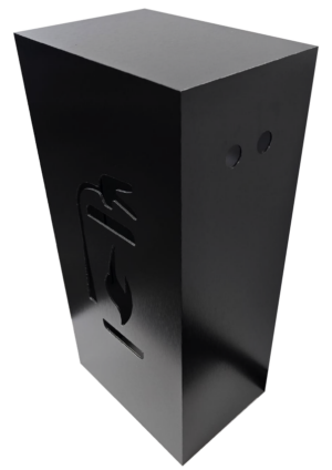 Coffret design Noir pour extincteur 6L/6Kg